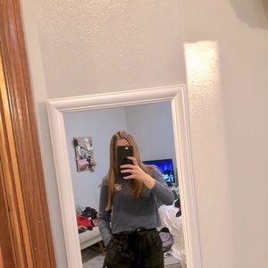 TILLYS ~Cropped long sleeve tee